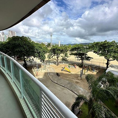 Apartmán Ap Pe Na Areia Vista Parcial Mar Santos  Exteriér fotografie